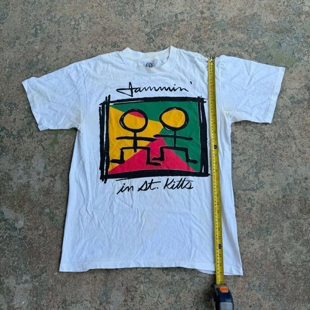 90’s Jammin in Saint Kitts Single Stitch Vintage Shirt